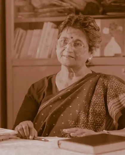 Portrait of Shobha Bhagwat