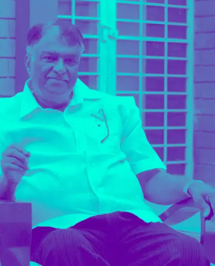 Portrait of Dr. K. S. Nair