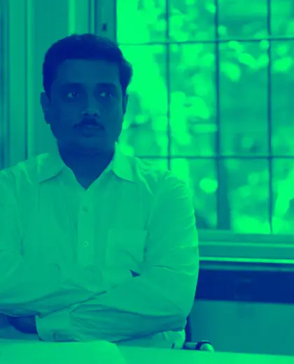 Portrait of Adv. Asim Sarode